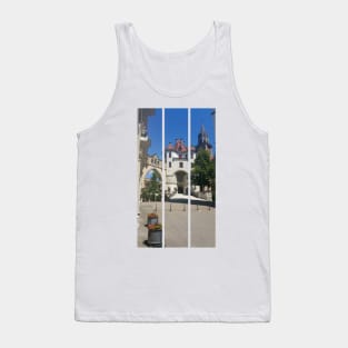 Sigmaringen castle in the Baden-Wurttemberg. Residence of the Hohenzollern earls and princes. It stands on the hill known as Castle Rock. Sunny summer day. Germany (vertical) Tank Top